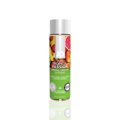 Змазка на водній основі JO H2O &mdash; Tropical Passion (120 мл) без цукру, рослинний гліцерин SO1674 фото