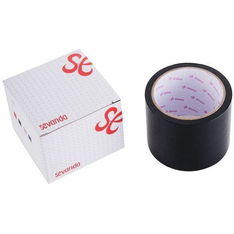 Електростатична стрічка для бондажу LOCKINK SEVANDA Electrostatic Tape - Black Tape, 16 м SX0890 фото
