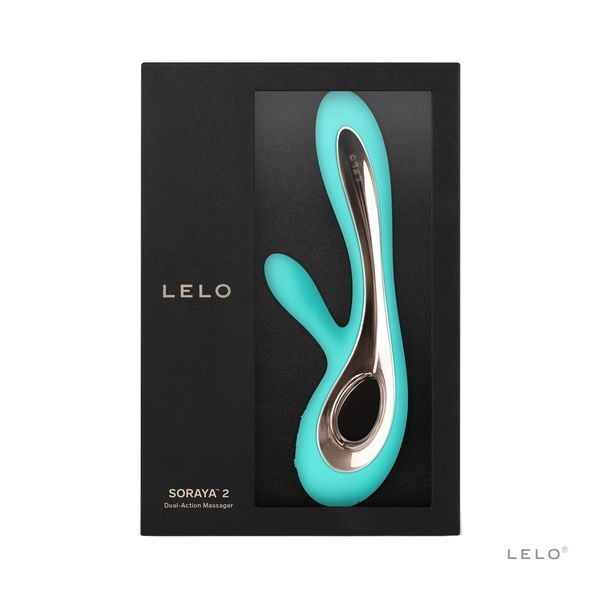 Вібратор-кролик LELO Soraya 2 Aqua, 12 режимів вібрації, до 4 годин роботи SO8110 фото