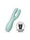 Кліторальний вібратор Satisfyer Threesome 3 Mint з трьома пальчиками SO6102 фото 1