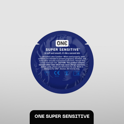 ONE Super Sensitive - ультратонкі з великою кількістю змазки MU0004 фото