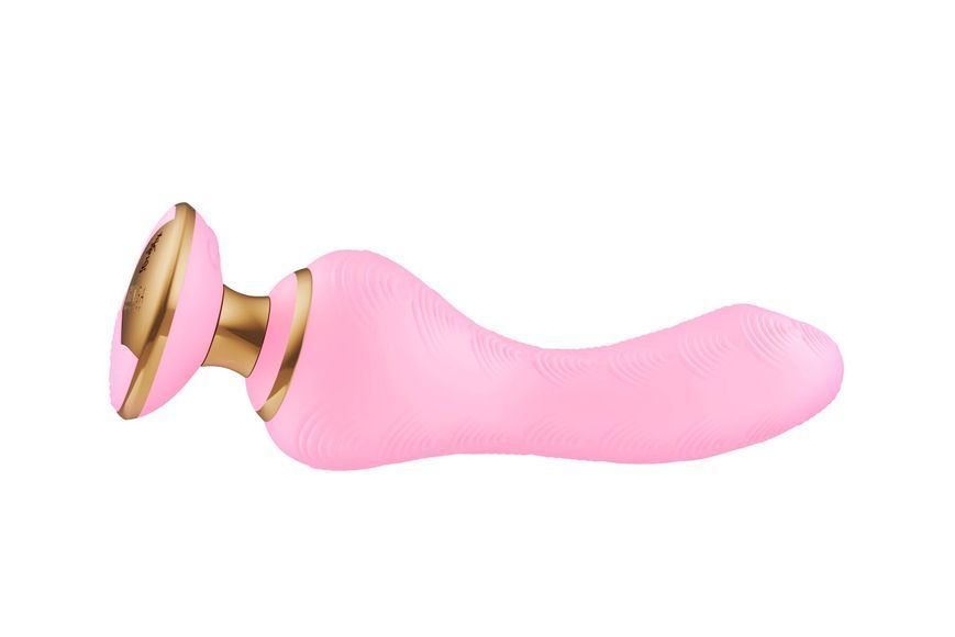 Вібратор для точки G Shunga Sanya Light Pink, гнучкий стовбур SO6904 фото