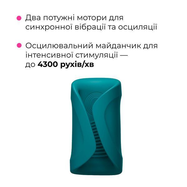 Смарт-вібромастурбатор для головки члена Lovense Gush2 SX1313 фото