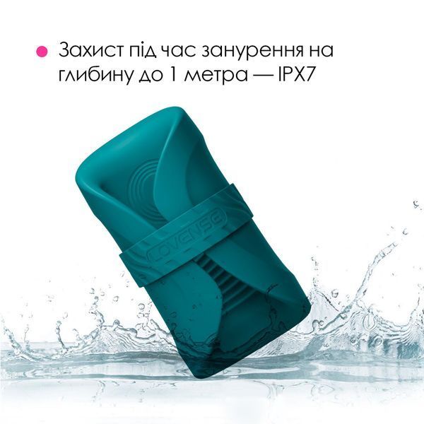 Смарт-вібромастурбатор для головки члена Lovense Gush2 SX1313 фото