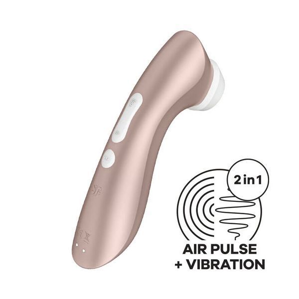 Вакуумний кліторальний стимулятор Satisfyer Pro 2+ Vibration з вібрацією SO2303 фото