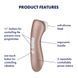 Вакуумний кліторальний стимулятор Satisfyer Pro 2+ Vibration з вібрацією SO2303 фото 8