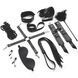 Набір BDSM Art of Sex &ndash; Set Leather, 10 предметів, чорний, натуральна шкіра SO7138 фото 1