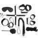 Набір BDSM Art of Sex &ndash; Set Leather, 10 предметів, чорний, натуральна шкіра SO7138 фото 2