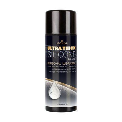 Густа силіконова змазка Sensuva UltraThick Silicone (100 мл) без гліцерину, парабенів і ментолу SO3287 фото