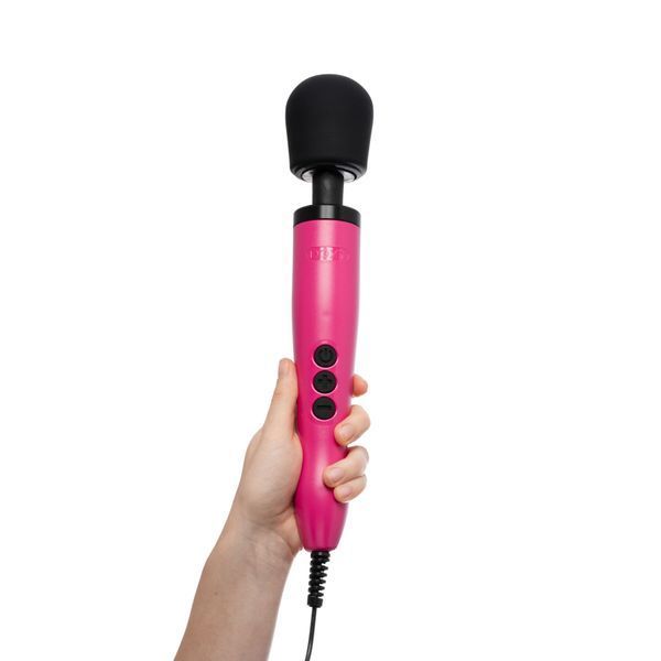 Вібромасажер DOXY Original Pink, дуже потужний, живлення 220В SO1429 фото