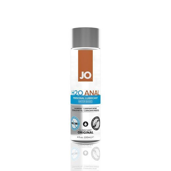 Анальна змазка JO ANAL H2O &mdash; ORIGINAL (120 мл) на водній основі, рослинний гліцерин SO1456 фото