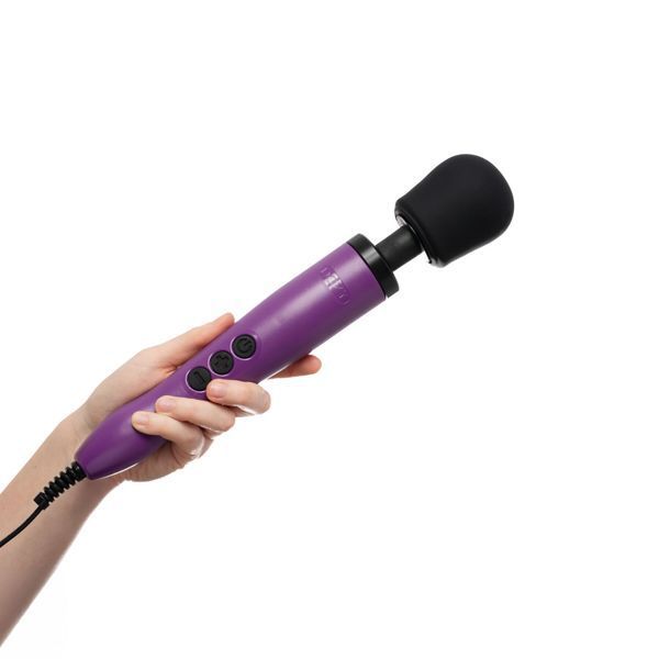 Вібромасажер DOXY Original Purple, дуже потужний, живлення 220В SO1430 фото