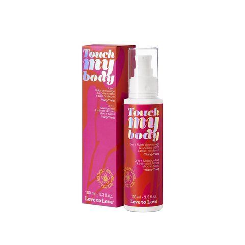 Масажний гель і змазка 2-в-1 Love To Love TOUCH MY BODY Ylang-Ylang (100 мл) зволожуючий SO2700 фото