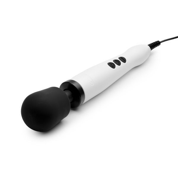 Вібромасажер DOXY Original White, дуже потужний, живлення 220В SO1431 фото