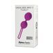 Вагінальні кульки Adrien Lastic Geisha Lastic Balls Mini Violet (S), діаметр 3,4 см, маcа 85 г AD40443 фото 3