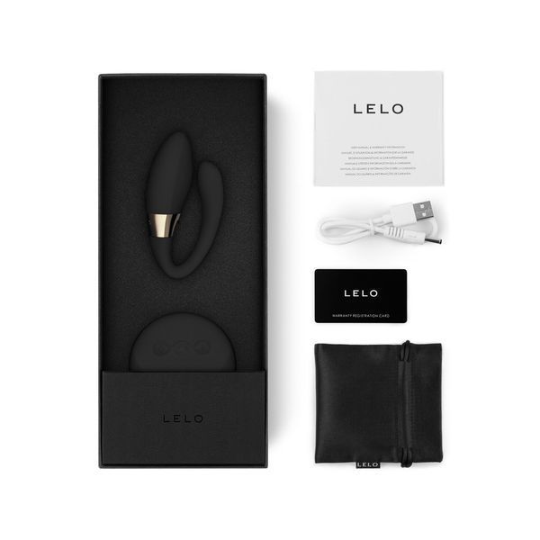 Вібратор для пар LELO Tiani Duo Black, 2 мотори, пульт ДК SO8117 фото