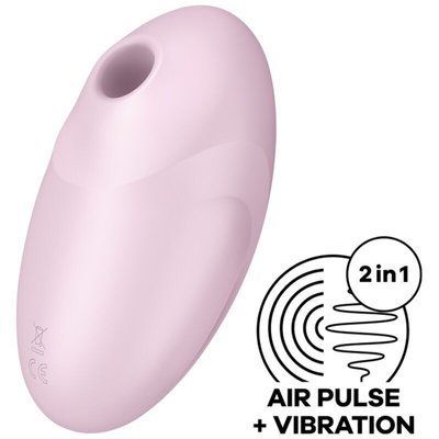 Вакуумний стимулятор з вібрацією Satisfyer Vulva Lover 3 Pink SO7782 фото