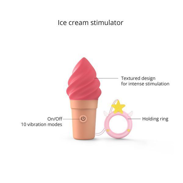 Вібратор-морозиво Love To Love CAND'ICE &mdash; RASPBERRY JOLLY SO6820 фото