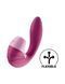 Вакуумний вібратор Satisfyer Supernova Berry, 2 положення ствола SO6110 фото 1