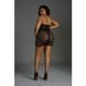 Сукня-бодістокінг Moonlight Plus Model 10 XL-XXXL Black SO8201 фото 4