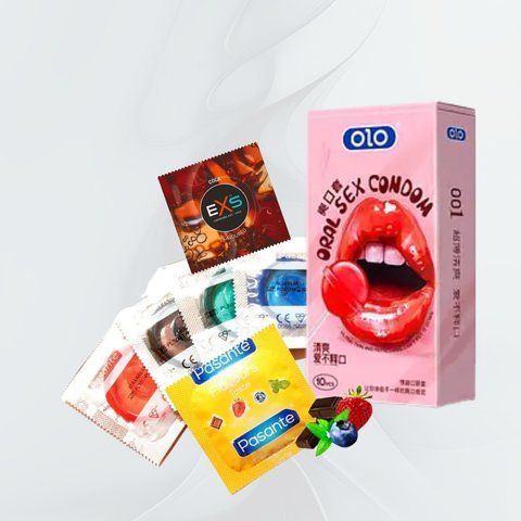 Mix OLO + Pasante + EXS &ndash; 24 шт (Strawberry, Blueberry, Chocolate, Bubblegum, Cola) NO6955 фото