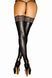 Панчохи з мокрим ефектом Noir Handmade F135 Powerwetlook stockings, S, без мисків SX0017 фото 2