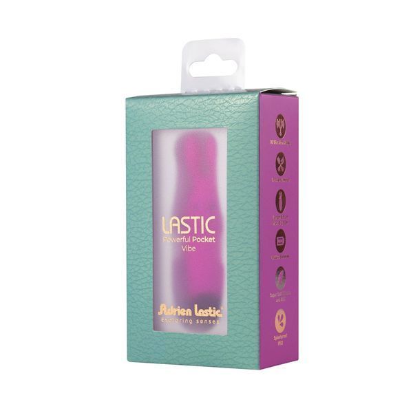 Віброкуля Adrien Lastic Pocket Vibe Rabbit Pink зі стимулювальними вушками AD33421 фото