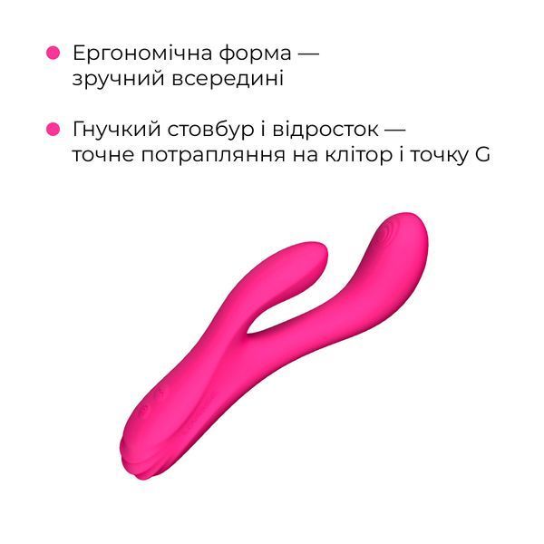 Осцилювальний смарт вібратор-кролик Lovense Osci 3 SX1314 фото