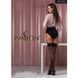 Панчохи Passion ST120 1/2 black, ажурна силіконова резинка з вишуканим декором і люрексовою ниткою SO5785 фото 6