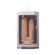 Подвійний фалоімітатор з вібрацією SilexD Double Gusto Vibro Flesh (Model 1 size 8" & 7") + LRS, діа SO8209 фото 6