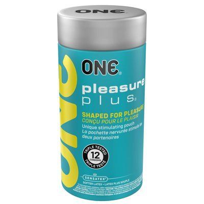 Презервативи ONE Pleasure Plus 12 шт, подарункова упаковка тюб SX0793 фото