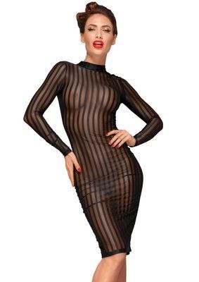 Сукня Noir Handmade F182 Classic dress made of elastic tulle - 3XL SX0052 фото