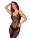 (SALE) Напівпрозора сукня міді Obsessive D609 dress S/M/L, black SO7703 фото 1
