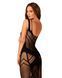 (SALE) Напівпрозора сукня міді Obsessive D609 dress S/M/L, black SO7703 фото 2