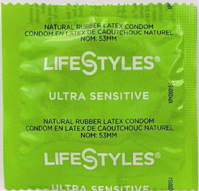 LifeStyles Ultra Sensitive - для кращих відчуттів, надтонкі, 1 шт. NO7641 фото
