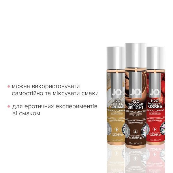 Набір JO Tri-Me Triple Pack &mdash; Neapolitan (3&times;30 мл) три різні смаки оральних змазок SO6775 фото